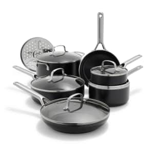 OXO 12-Piece Nonstick Aluminum Cookware Set: $64.50 OXO 12-Piece Nonstick Aluminum Cookware Set: $64.50