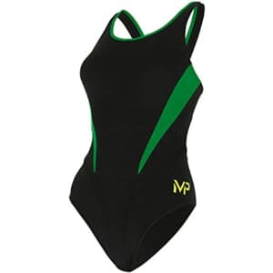 Michael Phelps Women's Splice Comp Back Swimsuit: $15.99
