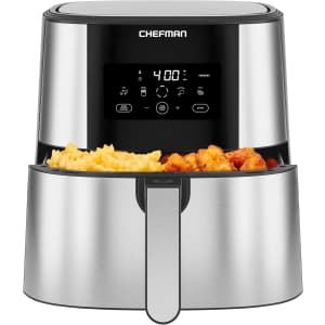 Chefman Max XL 2-in-1 8-Quart Air Fryer: $50 Chefman Max XL 2-in-1 8-Quart Air Fryer: $50