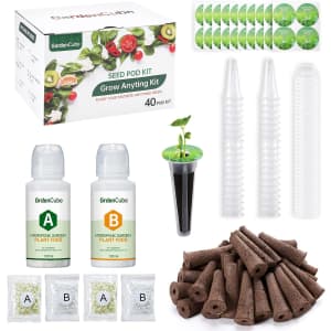 Gardencube 166-Piece Hydroponic Pods Kit: $18 Gardencube 166-Piece Hydroponic Pods Kit: $18