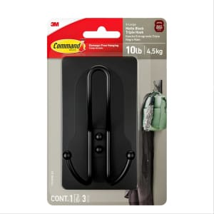 Command X-Large Triple Hook: $7.59