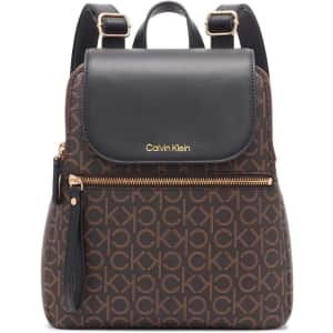 Calvin Klein Reyna Signature Backpack: $63.64