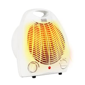 Black + Decker Desktop 2-in-1 Heater + Fan: $16.99 Black + Decker Desktop 2-in-1 Heater + Fan: $16.99