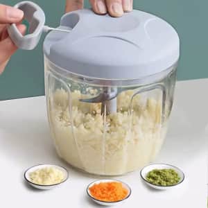 900ml Mini Pull String Food Processors: 2 for $2.70