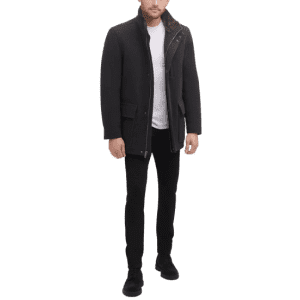 Cole Haan Men's Wool-Blend Plush Car Coat: $78.75 Cole Haan Men's Wool-Blend Plush Car Coat: $78.75
