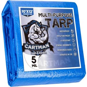 Cartman 10x12-Foot Poly Tarp: $11 Cartman 10x12-Foot Poly Tarp: $11