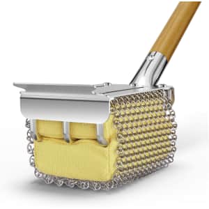 House Again Bristle-Free Grill Brush w/ Scraper: $19.99