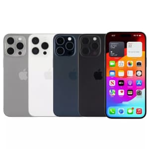 Refurb Unlocked Apple iPhone 15 Pro Max 512GB: $689.95