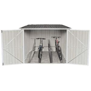 4-Bike Steel Storage Shed: $352