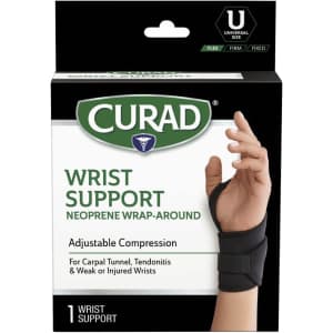 CURAD Performance Series Ironman Wraparound Wrist Support with Microban: $11 CURAD Performance Series Ironman Wraparound Wrist Support with Microban: $11