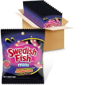 Swedish Fish Mini Glow Ups 3.08-oz. Bag 12-Pack: $6.85 via Sub & Save