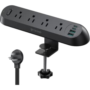 Trond USB-C Desk Clamp Surge Protector with 6-Foot Cord: $26