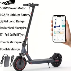 Adults' 350W Electric Scooter: $128 Adults' 350W Electric Scooter: $128