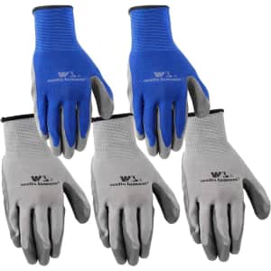 Wells Lamont Nitrile Work Gloves 5-Pack: $2.98