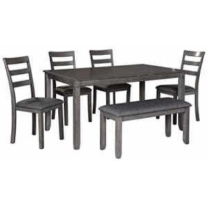Ashley Bridson 6-Piece Dining Set: $464 Ashley Bridson 6-Piece Dining Set: $464