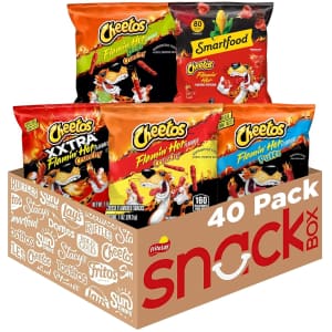 Cheetos Flamin' Hot Variety 40-Pack: $18 via Sub & Save