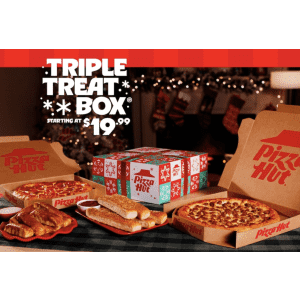 Pizza Hut Triple Treat Box: $20 Pizza Hut Triple Treat Box: $20