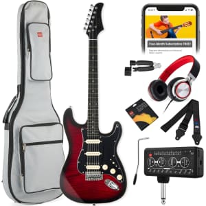 Best Choice Products Beginner HSS Electric Guitar Kit: $120