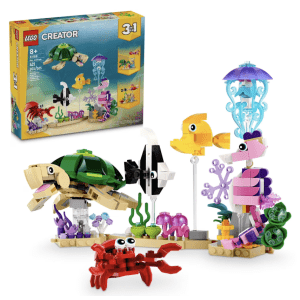 LEGO Creator 3-in-1 Sea Animals Building Set: $15