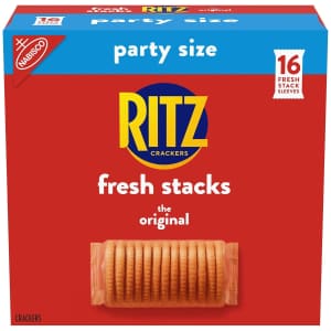 Ritz Party Size Fresh Stacks Original Crackers: $4.43 via Subscribe & Save Ritz Party Size Fresh Stacks Original Crackers: $4.43 via Subscribe & Save