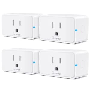 Govee 15A WiFi Bluetooth Smart Plug 4-Pack: $22 Govee 15A WiFi Bluetooth Smart Plug 4-Pack: $22