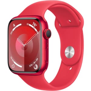 Apple Watch Series 9 45mm GPS + Cellular Smartwatch: $279