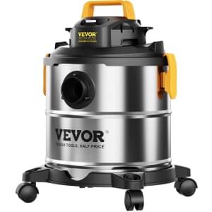 Vevor 20L Stainless Steel Wet Dry Shop Vacuum: $43 Vevor 20L Stainless Steel Wet Dry Shop Vacuum: $43