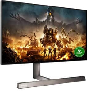 Philips Momentum 31.5" 4K HDR 144Hz IPS FreeSync LED Gaming Monitor: $400