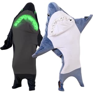 Glow in The Dark Shark Blanket: $22 w/ Prime