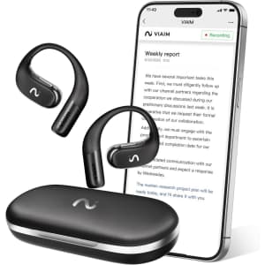 Viaim OpenNote AI Recorder Open Ear Earbuds: $166 w/ Prime Viaim OpenNote AI Recorder Open Ear Earbuds: $166 w/ Prime