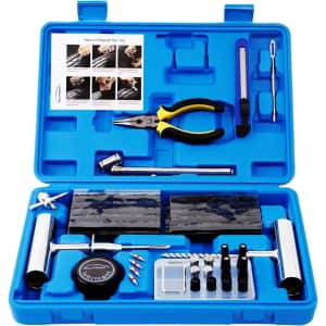 68-Piece Tire Repair Kit: $19 68-Piece Tire Repair Kit: $19