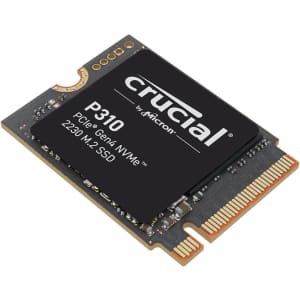 Crucial P310 2TB PCIe Gen4 2230 NVMe M.2 SSD (2024): $140