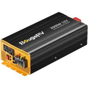 BougeRV 2000W Pure Sine Wave Inverter: $180 w/ Prime