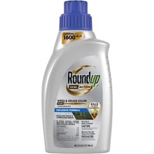 Roundup Dual Action Weed & Grass Killer Plus 4 Month Preventer Concentrate: $22