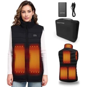 Gayyne 16000mAh Women's Heated Vest: $37.19