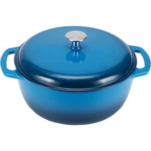 Amazon Basics 6-Quart Cast Iron Dutch Oven Pot: $40