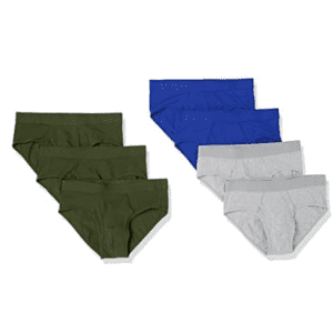 Amazon Essentials Men's Cotton Jersey Briefs 7-Pack: $8.99