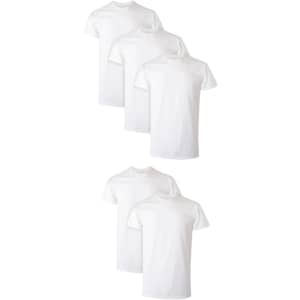 Hanes Men's X-Temp Moisture-Wicking Performance Undershirt 5-Pack: $19 Hanes Men's X-Temp Moisture-Wicking Performance Undershirt 5-Pack: $19
