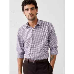 Banana Republic Factory Men's Athletic-Fit Dress Shirt: $19