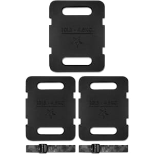 Yes4All 30lb. Adjustable Ruck Weight with Straps: $43