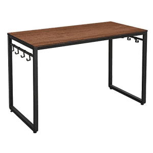 Vasagle Office Desk with 8 Hooks: $40