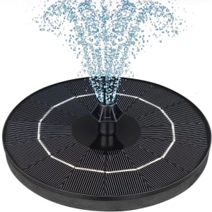 Mademax Upgraded Solar Fountain Pump: $15 Mademax Upgraded Solar Fountain Pump: $15