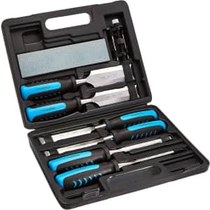 Amazon Basics 8-Piece Wood Carving Chisel Set: $18