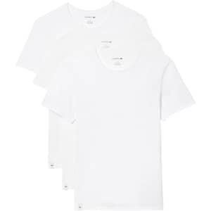 Lacoste Men's Slim Fit Crew Neck T-shirt 3-Pack: $30