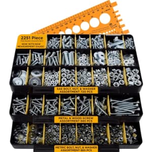 Jackson Palmer 2,251-Piece Hardware Assortment Kit: $39 Jackson Palmer 2,251-Piece Hardware Assortment Kit: $39