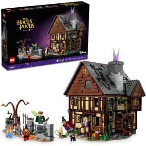 LEGO Ideas Hocus Pocus The Sanderson Sister's Cottage Building Set: $184