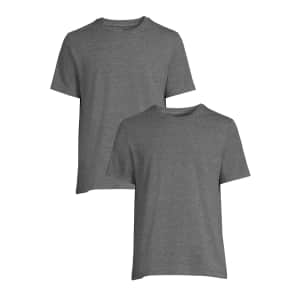 Athletic Works Men's Crew Neck Tee 2-Pack: From $4.95 Athletic Works Men's Crew Neck Tee 2-Pack: From $4.95