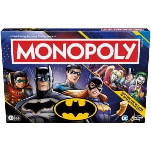 Monopoly Batman Edition Board Game: $15.99
