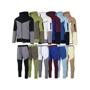 Men's 2-Piece Tech Fleece Hoodie & Jogger Set: $23