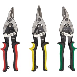 Amazon Basics 3-Piece Aviation Snip Set: $11